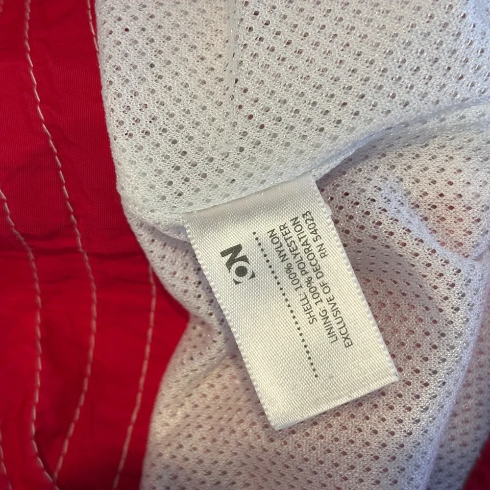 Y2K Old Navy Mens Red Huntington Beach Surf Club Board Shorts Swim Trunks Size M